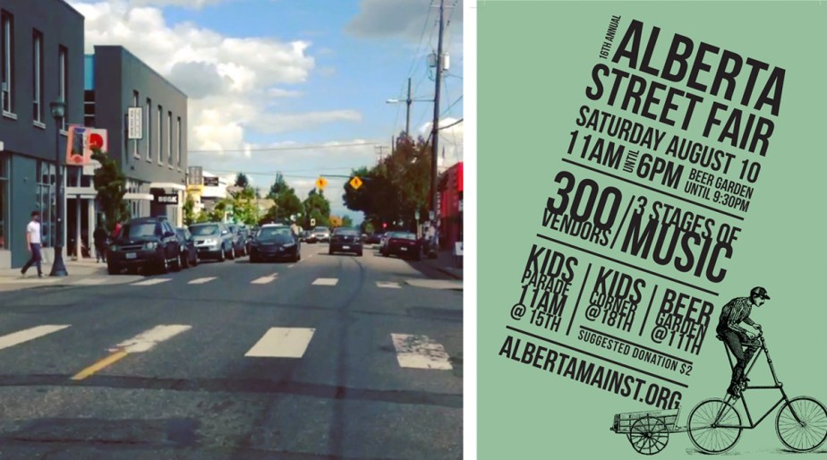 Neighborhood Business District Promotional Material Design