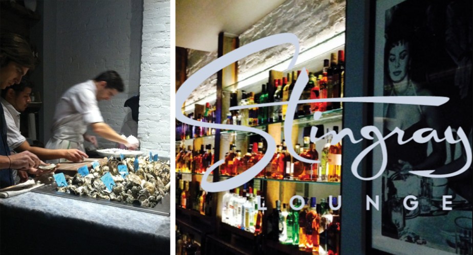 Stingray Lounge Identity and Signage Design