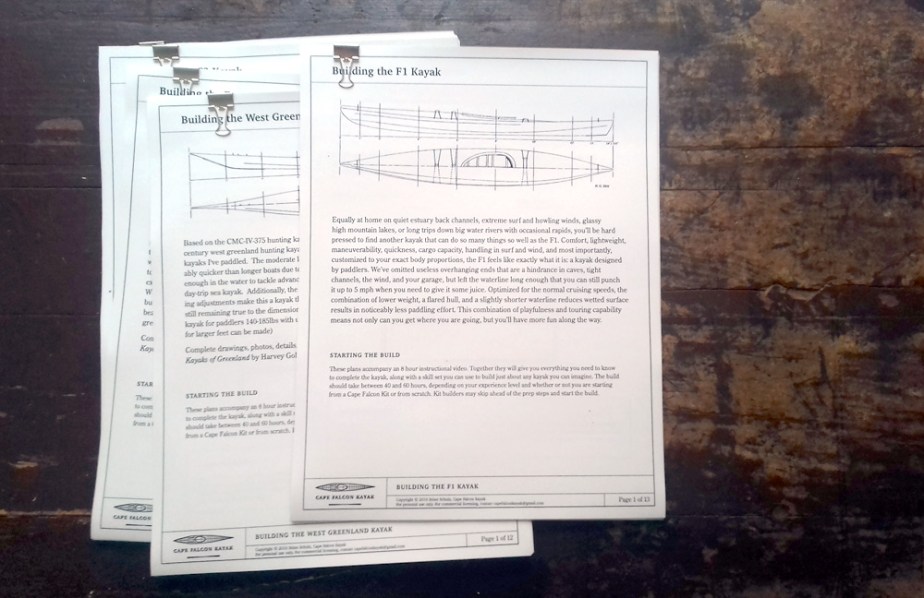 Cape Falcon Kayak Brand Design