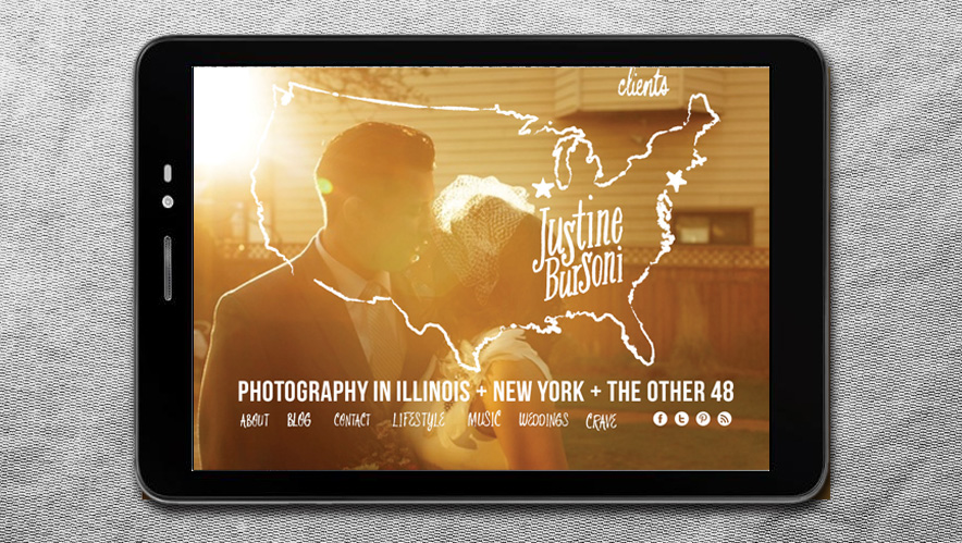 Justine Bursoni Web Design