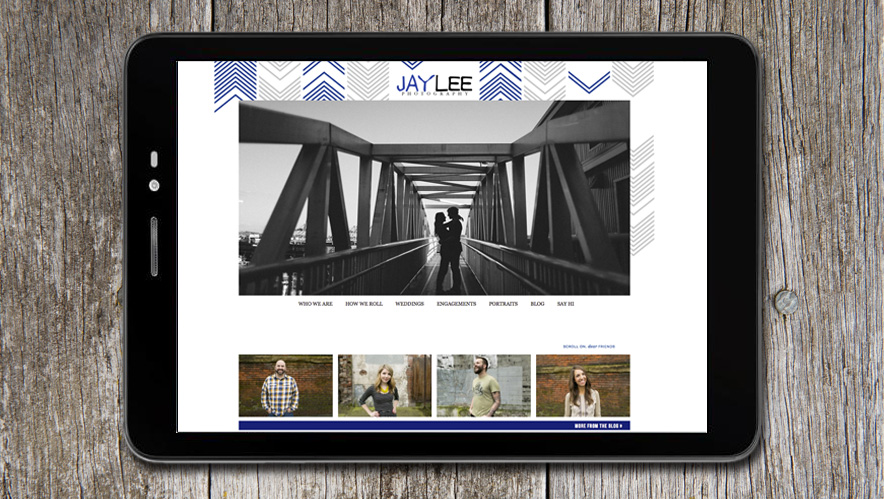 JayLee Photography Web Design
