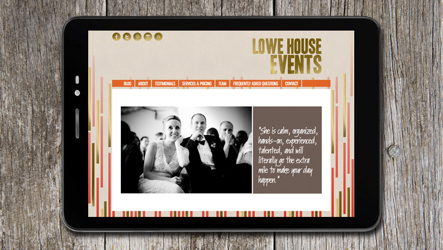 Lowe House Creative Website Design