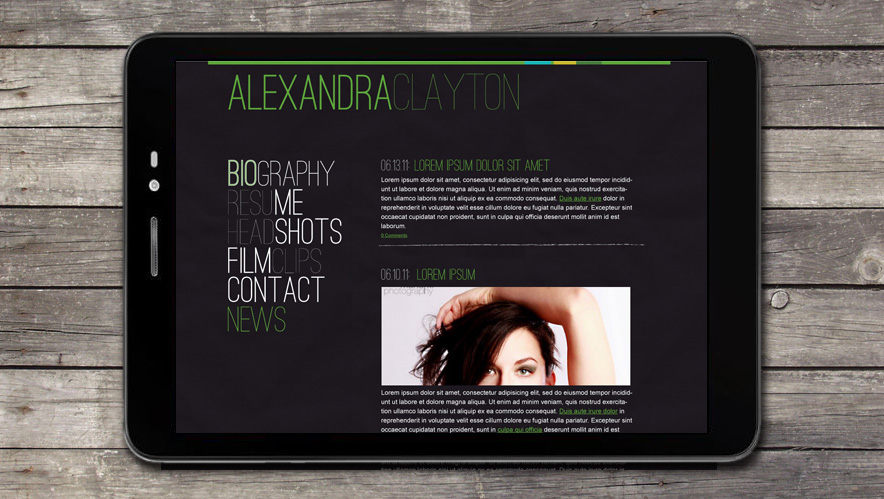 Custom website design