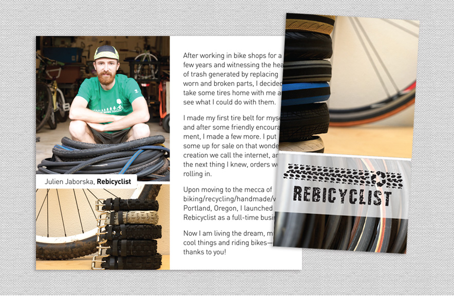 Rebicyclist graphic design