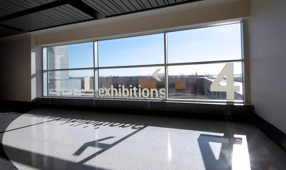 Liberty Science Center Building Signage Graphic Design